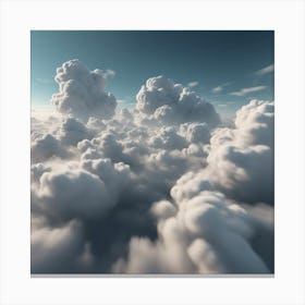 Volumetric Clouds 1120897533 Canvas Print