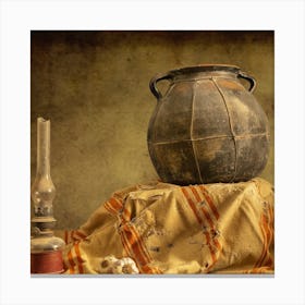 Old Pots And Pans Canvas Print