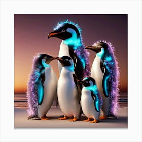 Penguins Of Madagascar Canvas Print