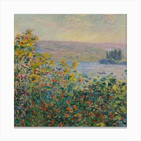 Claude Monet - L'Auberge Canvas Print