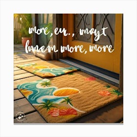 More En Magt Human More More Canvas Print