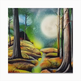 Twilight Forest Canvas Print