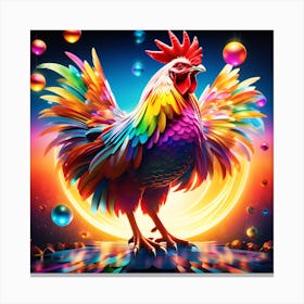 Rooster Canvas Print