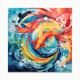 Koi Fish 1 Canvas Print