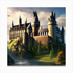 Hogwarts Castle 27 Canvas Print