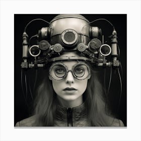 Steampunk Girl 9 Canvas Print