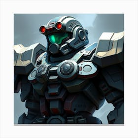 Sci - Fi Robot Canvas Print