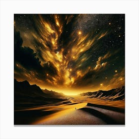 Desert Landscape 16 Canvas Print