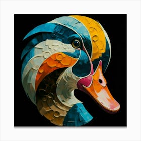 Duck Head Canvas Print