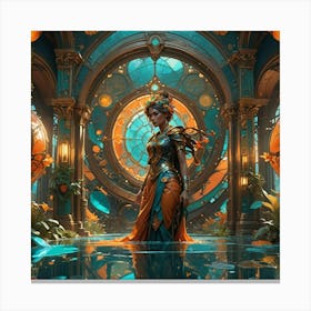 Mystery Queen Canvas Print