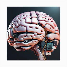 Artificial Brain 14 Canvas Print