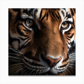 Tiger Portrait Canvas Print