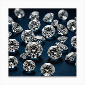 Diamonds Canvas Print