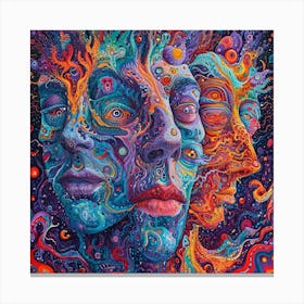 Psychedelic Painting 6 Canvas Print
