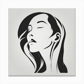 Portrait Of A Woman 7 Canvas Print