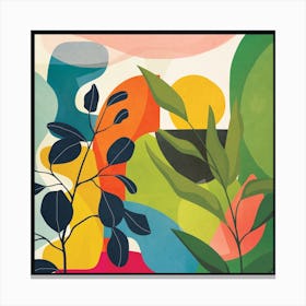 Sunrise Garden 1 Canvas Print