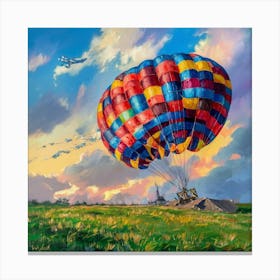 Hot Air Balloon Canvas Print