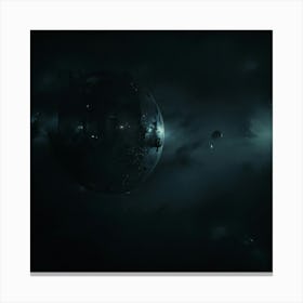 Dark Space Canvas Print