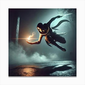 Zoya Nightshade Silent Strike Canvas Print