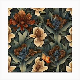 Floral Pattern Canvas Print