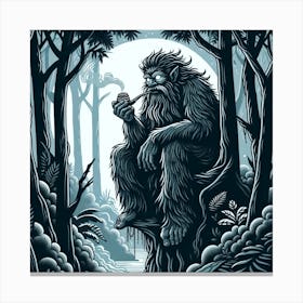 Sasquatch Canvas Print