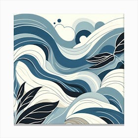 Abstract Wave Canvas Print Canvas Print