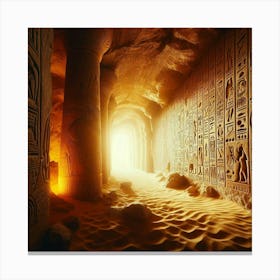 Ancient Egyptian Temple 1 Canvas Print