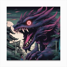 Kaiju Canvas Print