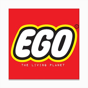 EGO · The Living Planet Canvas Print