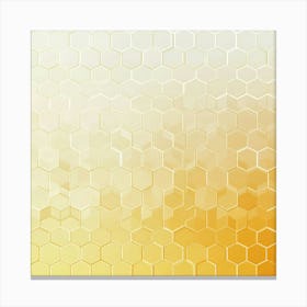 Honeycomb Background Canvas Print