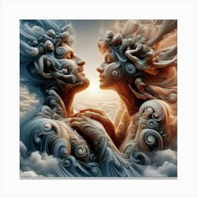 Symbiosis Canvas Print