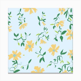 Yellow Flowers Canvas Print