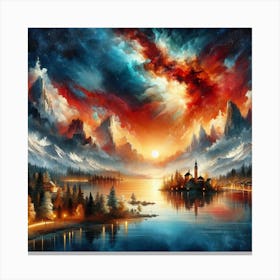 Night Sky Canvas Print