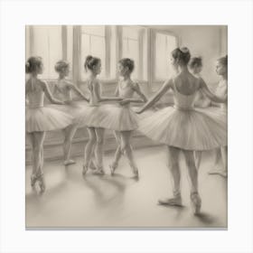 Ballerinas 1 Canvas Print