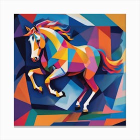 Colorful Horse 1 Canvas Print