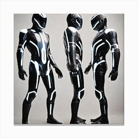 Futuristic Suits Canvas Print