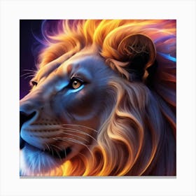 Lion king Canvas Print