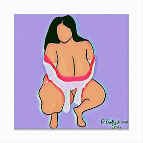 Badly Drawngirlz 5 Canvas Print