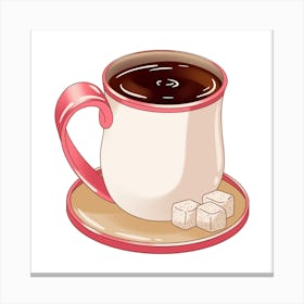 Coffee Cup Canvas Print