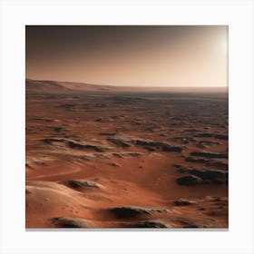 Mars - Mars Stock Videos & Royalty-Free Footage Canvas Print
