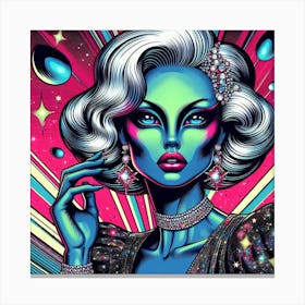 Glamorous Canvas Print