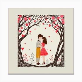 Valentine'S Day Canvas Print