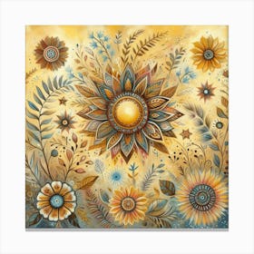 Sunflowers 1 Canvas Print