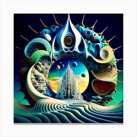 DMT land Canvas Print