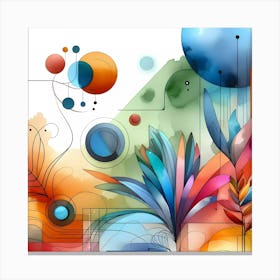 Abstract Painting 190 Canvas Print