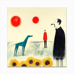 Dogs And Their People LI Canvas Print