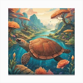 Default Slow Down Art 2 Canvas Print