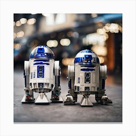 Star Wars R2d2 1 Canvas Print