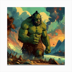 Ogre S Lair 16 Canvas Print