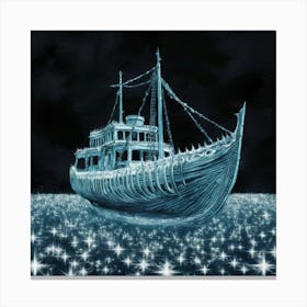 The Starry Voyage Canvas Print
